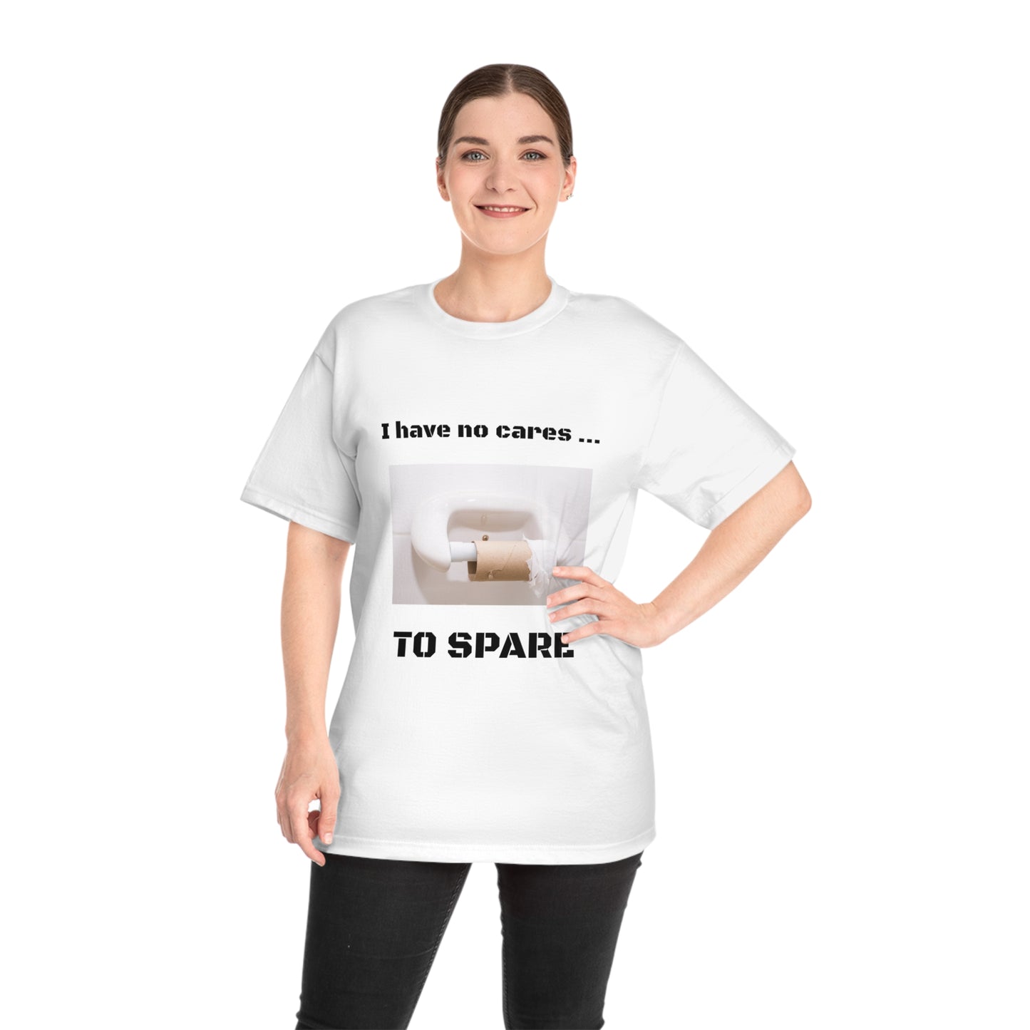 T-shirt Men's Not a Care to Spare Design